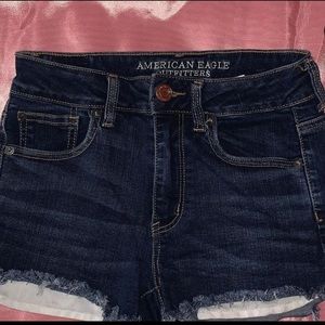 American eagle jean shorts